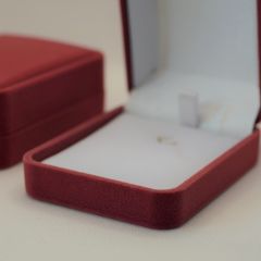 Рожева коробка для кулона, брелока, кольє «Coral»
