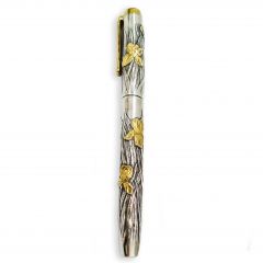 Срібна ручка з позолотою «Ірис»