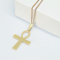 Крест Анкх из золота египетский