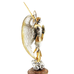 Серебряная статуэтка «Архангел Михаил»