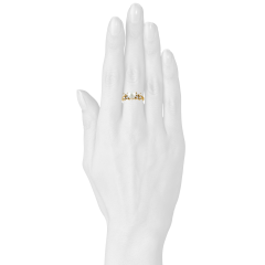 Золотое кольцо с жемчугом «Виринея»