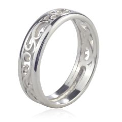 Обручальное ажурное кольцо «Савойя»