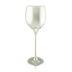 Срібний келих на високій ніжці «Біле вино»