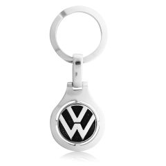 Срібний брелок до машини «Volkswagen»