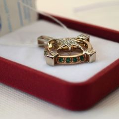 Gold pendant «Rosa Vetrov»
