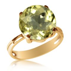 Золотое кольцо с крупным бериллом «Эдисса»