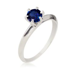 Помолвочное кольцо солитер с сапфиром 0,5 Ct «Ellis»