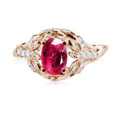 Элитное кольцо с рубином 1,6 Ct «El Secreto»