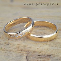 Классическое свадебное кольцо без камней «Fedelta»
