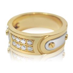 Золотий чоловічий перстень з діамантами «Albert»