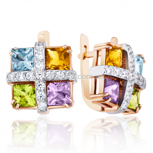 Zolotye Sergi S Raznocvetnymi Kamnyami Prazdnik