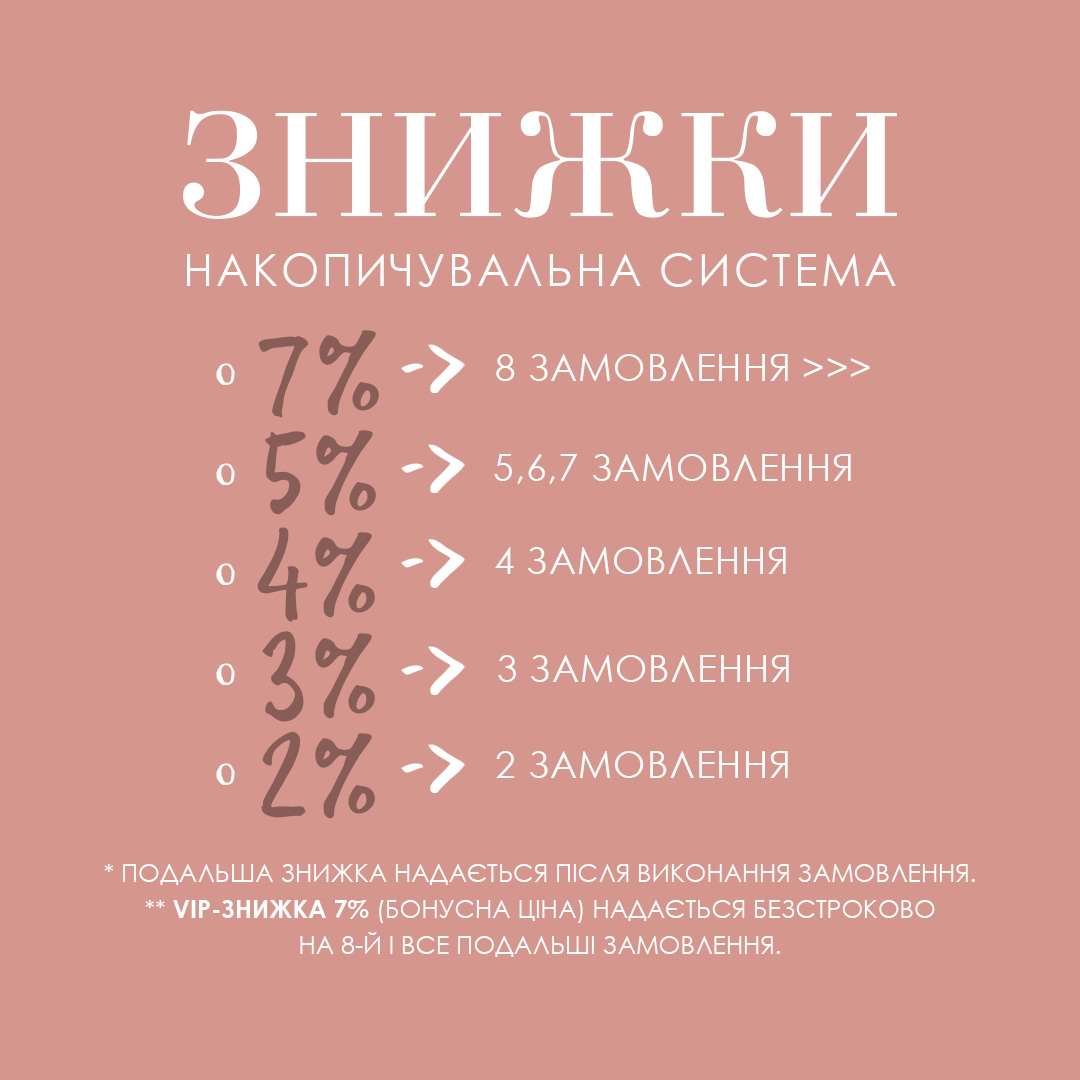 Накопичувальна система знижок 3 Карата