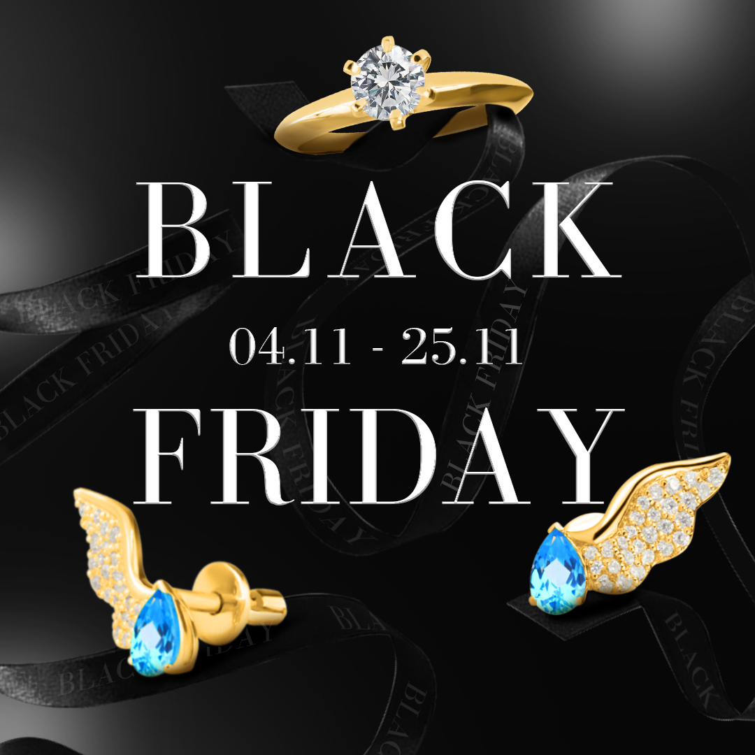 Бонусна ціна на прикраси та срібло до Чорної П'ятниці Ювелірний інтернет-магазин 3 Карата