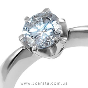 Жіноча каблучка з діамантом 0,5 Ct 'Excelenta'